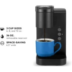 Liunz Black, Single Serve Coffee Maker 12 Liunz Black, Single Serve Coffee Maker -Small Appliance Store 319cKmcJumL. AC US1000