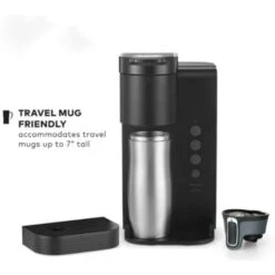 Liunz Black, Single Serve Coffee Maker 9 Liunz Black, Single Serve Coffee Maker -Small Appliance Store 31b dX5dGEL. AC US1000