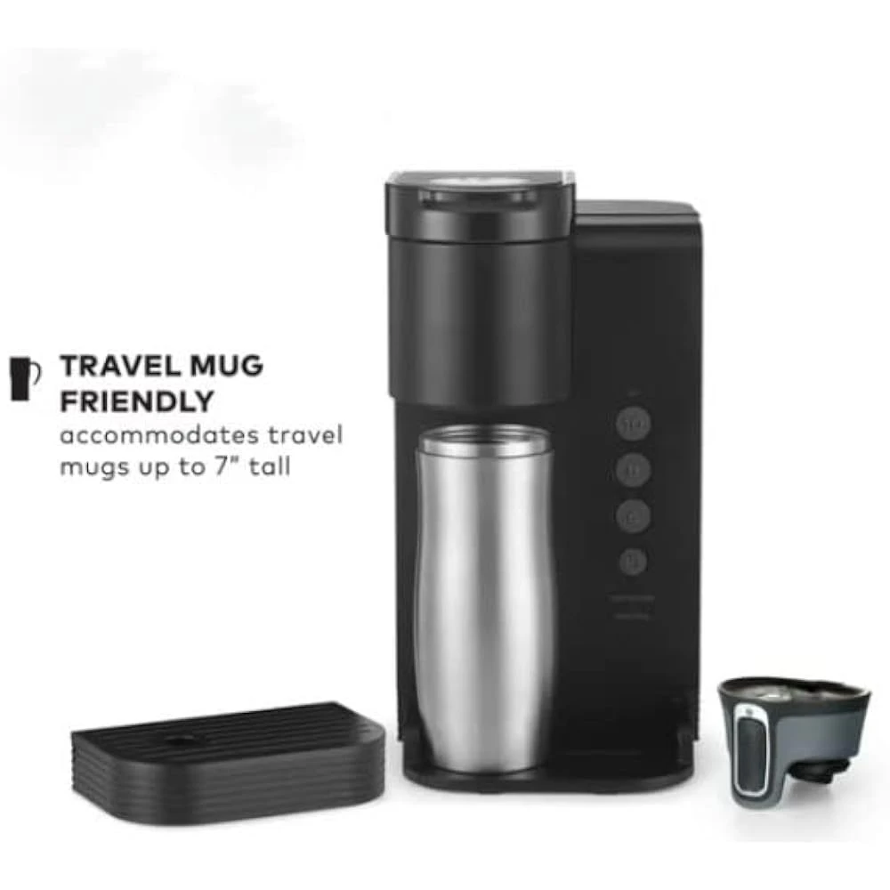 Liunz Black, Single Serve Coffee Maker 4 Liunz Black, Single Serve Coffee Maker - Image 2