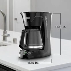 Black & Decker BLACK+DECKER 12-Cup* Programmable Coffeemaker, Black 16 Black & Decker BLACK+DECKER 12-Cup* Programmable Coffeemaker, Black -Small Appliance Store 41COmRdM8WS. AC US1000