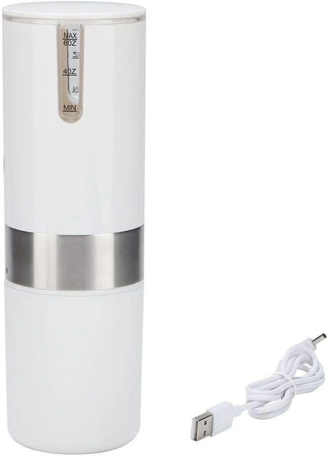 A Sixx Coffee Machine, Fully-Automatic One Button Operation Coffee Capsule Machine Portable Mini USB Electric Coffee Maker Handheld Coffee Machine For Home Travel, White 3 A Sixx Coffee Machine, Fully-Automatic One Button Operation Coffee Capsule Machine Portable Mini USB Electric Coffee Maker Handheld Coffee Machine For Home Travel, White