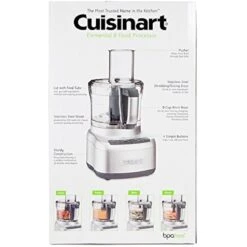 Cuisinart 8 Cup Food Processor, 350-Watt Motor, Medium To Fine Slicing Discs, FP-8SV, Silver -Small Appliance Store 41JqZQK5neL. AC US1000