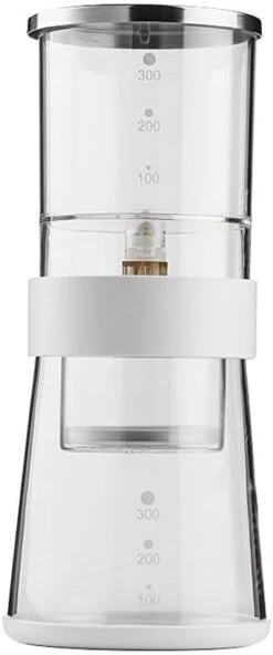 ZEONIK Coffee Machine Drip Cold Brew Coffee Pot Set With Visual Scale For Home Office, Drip Coffee Brewer Carafe With Adjustable Rate Dripper Suitable For Coffee And Tea Coffee Maker