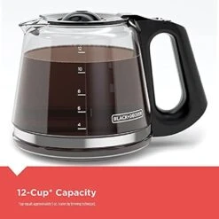 Black & Decker BLACK+DECKER 12-Cup* Programmable Coffeemaker, Black 15 Black & Decker BLACK+DECKER 12-Cup* Programmable Coffeemaker, Black -Small Appliance Store 41X3cf0oOS. AC US1000