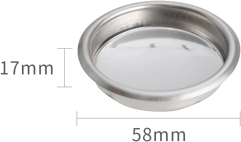 Watchget Coffee Machine Cleaning Set,1Piece Coffee Machine Brush With Spoon And 1 Piece 58mm Stainless Steel Backflush Insert, Metal Blind Filter For Espresso Machine 4 Watchget Coffee Machine Cleaning Set,1Piece Coffee Machine Brush With Spoon And 1 Piece 58mm Stainless Steel Backflush Insert, Metal Blind Filter For Espresso Machine - Image 2