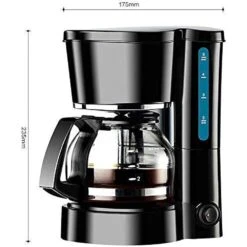 XiVue Filter Coffee Machine, 600W Detachable Filter Keep Warm 750ML For 5 Cups Coffee Maker -Small Appliance Store 41jDM1SELDS. AC US1000