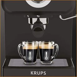 KRUPS XP3208 15-BAR Pump Espresso And Cappuccino Coffee Maker, 1.5-Liter, Black -Small Appliance Store 41lJwX0fq7L. AC US1000