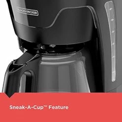 Black & Decker BLACK+DECKER 12-Cup* Programmable Coffeemaker, Black 13 Black & Decker BLACK+DECKER 12-Cup* Programmable Coffeemaker, Black -Small Appliance Store 41tEXyr1wS. AC US1000
