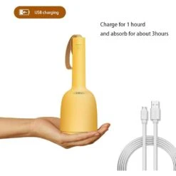 Mini Vacuum Cleaner Handheld Cordless Vacuum Cleaner USB Charging For Home, Car Interior Cleaning - Yellow -Small Appliance Store 41vZIRZryL. AC US1000