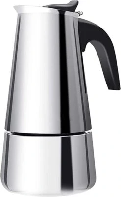 Stovetop Espresso Coffee Maker, Stainless Steel Thermal Coffee Carafe Coffee Brewer With Metal Filter Easy To Operate Coffee Pot For Coffee Maker (450ml)