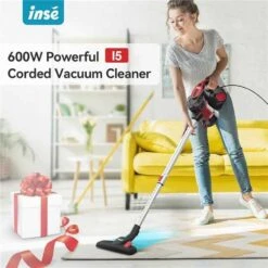INSE Corded Vacuum Cleaner, 600W 18000Pa Vacuum Cleaner - Red 11 INSE Corded Vacuum Cleaner, 600W 18000Pa Vacuum Cleaner - Red -Small Appliance Store 51 qHGOPyzL. AC US1000