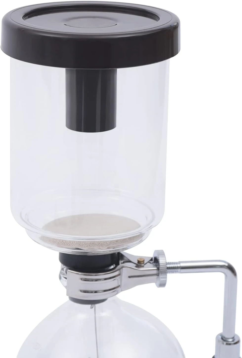 FLYHERO Siphon Syphon Coffee Maker Tabletop Glass Siphon Pot Syphon Coffee Maker Siphon Vacuum Coffee Maker Black (5 Cups(500ml)) 9 FLYHERO Siphon Syphon Coffee Maker Tabletop Glass Siphon Pot Syphon Coffee Maker Siphon Vacuum Coffee Maker Black (5 Cups(500ml)) - Image 7