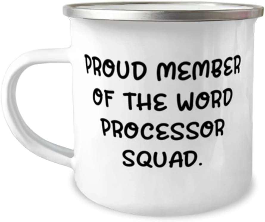 GENERIC Inappropriate Word Processor 12oz Camper Mug, PROUD MEMBER OF THE, Present For Colleagues, Inappropriate Gifts From Coworkers, Personalized Word Processor Gifts, Custom Word Processor Gifts, One Of A 3 GENERIC Inappropriate Word Processor 12oz Camper Mug, PROUD MEMBER OF THE, Present For Colleagues, Inappropriate Gifts From Coworkers, Personalized Word Processor Gifts, Custom Word Processor Gifts, One Of A
