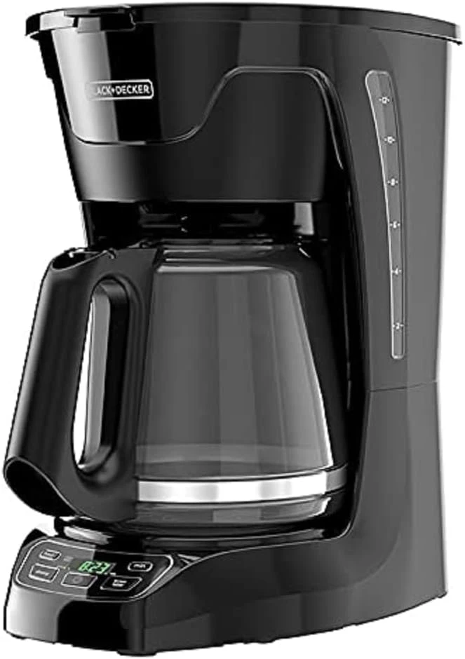 Black & Decker BLACK+DECKER 12-Cup* Programmable Coffeemaker, Black 3 Black & Decker BLACK+DECKER 12-Cup* Programmable Coffeemaker, Black