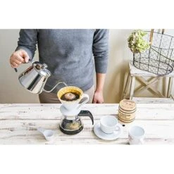 Pour Over Coffee Maker By Sanyo Sangyo: Porcelain Ceramic 1-to-4 Cup Dripper In 5 Beautiful Colors | Unique Drip Coffee Brewer For Fresh Filter Coffee–Elegant Smart Design: Better Brewing (Yellow) 19 Pour Over Coffee Maker By Sanyo Sangyo: Porcelain Ceramic 1-to-4 Cup Dripper In 5 Beautiful Colors | Unique Drip Coffee Brewer For Fresh Filter Coffee–Elegant Smart Design: Better Brewing (Yellow) -Small Appliance Store 51AT3JldaBL. AC US1000