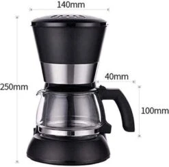 XiVue Filter Coffee Machine Filter Coffee Machine Automatic Drip Budget Small Coffee Pot Small Pod Control Teapot Office Temperature Brew -Small Appliance Store 51C8yc39srL. AC SL1017