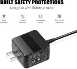 KFD 19V Robotic Vacuum Cleaner Adapter Charger For ECOVACS DEEBOT N79 N79S DN622-DN79,Anker RoboVac 10 T2100,Eufy RoboVac 11 11S 12 15C 30C 35C Pure Clean PUCRC25 Coredy R300 R580 Power Supply Cord -Small Appliance Store 51FnQ9Xci4L. AC SL1000