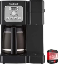 Cuisinart SS-12 Coffee Center Brew Basics (Black/Silver) Bundle With 1 YR CPS Enhanced Protection Pack