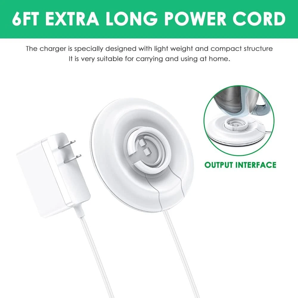 Mrgru Replacement Charger For Cordless Handheld Vacuum Compatible With Black And Decker CHV1410L Dustbuster Handheld Vacuum Power Adapter Supply P/N 90571555-09 6 Mrgru Replacement Charger For Cordless Handheld Vacuum Compatible With Black And Decker CHV1410L Dustbuster Handheld Vacuum Power Adapter Supply P/N 90571555-09 - Image 4