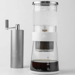 ZEONIK Coffee Machine Drip Cold Brew Coffee Pot Set With Visual Scale For Home Office, Drip Coffee Brewer Carafe With Adjustable Rate Dripper Suitable For Coffee And Tea Coffee Maker -Small Appliance Store 51Jyhr6aR7L. AC SL1024