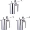 Amosfun 3pcs Insulated Coffee Tumbler Manual Espresso Machine Stainless Steel Tea Kettle Expresso Coffee French Coffee Maker Coffee Pot Double Wall Coffee Mug Stainless Steel Mug Teapot -Small Appliance Store 51Sgo9frEQL. AC SL1223