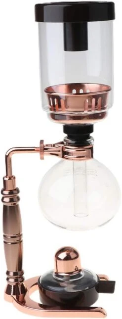 Idkska Japanese Style Siphon Coffee Maker Tea Siphon Pot Vacuum Coffeemaker Glass Type Coffee Machine Filter 3Cups -Small Appliance Store 51UPntPPtEL. AC SL1024 1