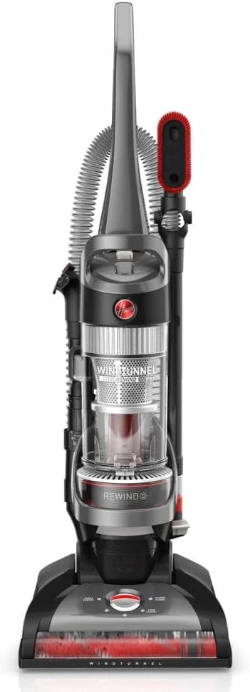 Hoover WindTunnel Cord Rewind Pro Bagless Upright Vacuum Cleaner, For Carpet And Hard Floors, UH71300V, Black 3 Hoover WindTunnel Cord Rewind Pro Bagless Upright Vacuum Cleaner, For Carpet And Hard Floors, UH71300V, Black