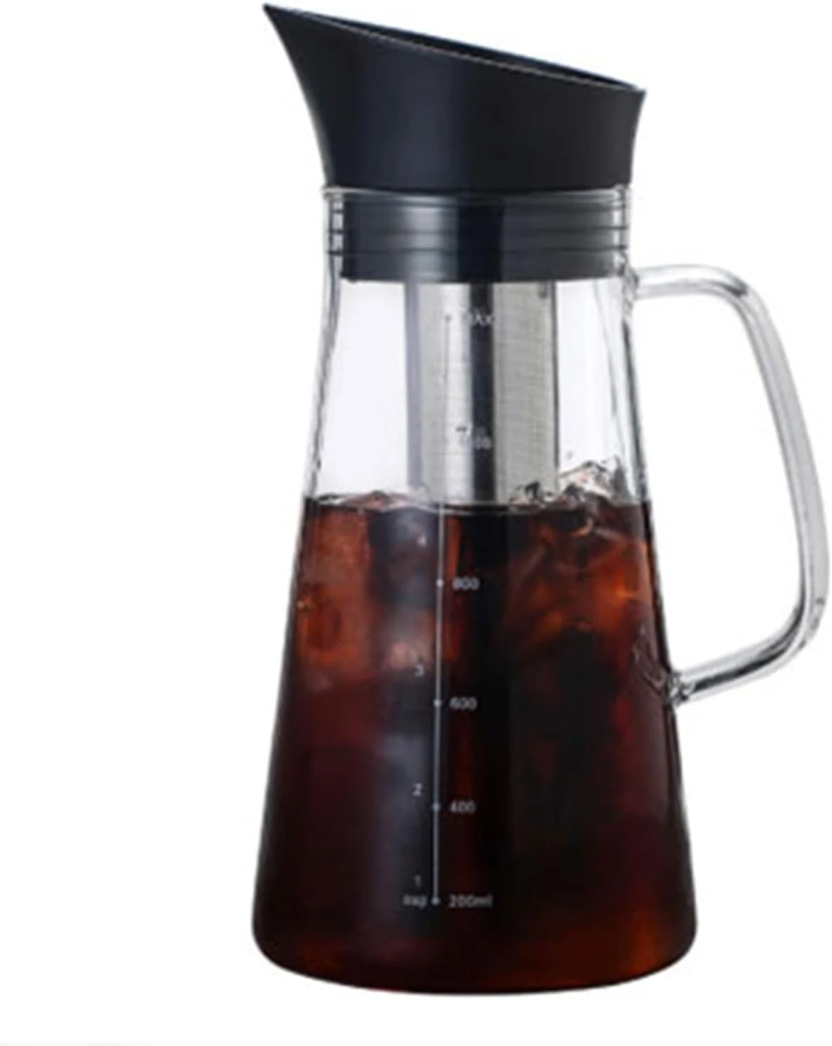 VENBER Coffee Machine Coffee Pot Coffee Maker Cold Brew Coffee Pot Large Capacity Water Jug Glass Milk Juice Coffee Pot With Filter For Home Supply 3 VENBER Coffee Machine Coffee Pot Coffee Maker Cold Brew Coffee Pot Large Capacity Water Jug Glass Milk Juice Coffee Pot With Filter For Home Supply