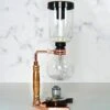Kekafu 3-Cups Coffee Syphon Coffee Maker Siphon Coffee Maker Siphon Coffee Pot Coffee Machine Filter 3 Cups - 380ml (Rose Gold) -Small Appliance Store 51d7wED95tL. AC SL1002
