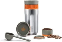WACACO Pipamoka Portable Coffee Maker, Single Serve Coffee Brewer, All-in-one Vacuum Pressured,Insulated Travel Mug, Hand Powered And Filter Pressure Brewer, Stainless Steel Thermo Cup, 10 Fl Oz 15 WACACO Pipamoka Portable Coffee Maker, Single Serve Coffee Brewer, All-in-one Vacuum Pressured,Insulated Travel Mug, Hand Powered And Filter Pressure Brewer, Stainless Steel Thermo Cup, 10 Fl Oz -Small Appliance Store 51iFpvTrx2L. AC SL1001