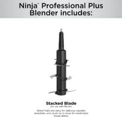 Ninja BN701 Professional Plus Blender, 1400 Peak Watts, 3 Functions For Smoothies, Frozen Drinks & Ice Cream With Auto IQ, 72-oz.* Total Crushing Pitcher & Lid, Dark Grey -Small Appliance Store 51pvbEW8KrL. AC SL1000