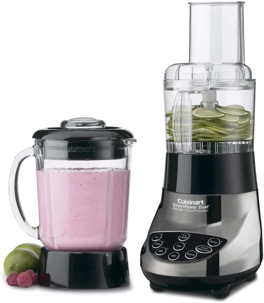 Cuisinart BFP-703BC Smart Power Duet Blender/Food Processor, Brushed Chrome, 3 Cup, Count Of 6 7 Cuisinart BFP-703BC Smart Power Duet Blender/Food Processor, Brushed Chrome, 3 Cup, Count Of 6 - Image 5