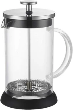 Espresso Maker Coffee Maker Press Espresso Tea Maker With Filtration System Stainless Steel Manual Latte Maker Thick Cappuccino Mocha Maker 1000ml Espresso Machines