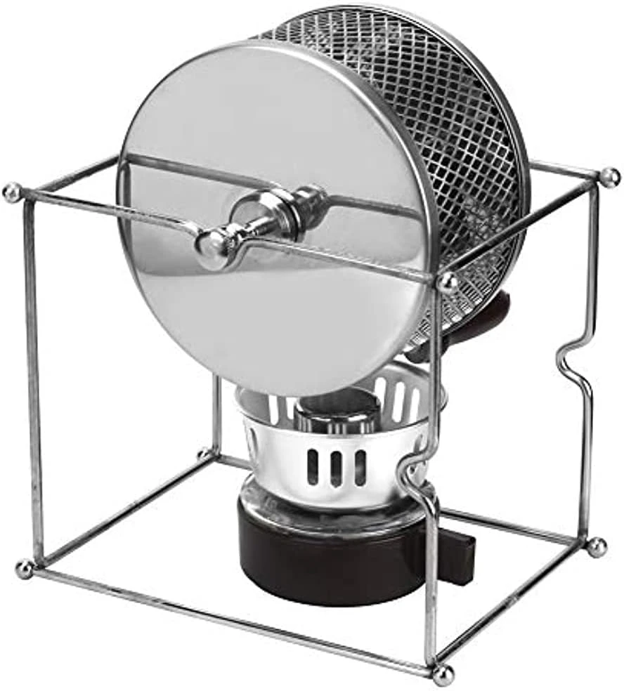 TEmkin Manual Coffee Beans Roasting Machine Coffee Roaster Machine DIY Stainless Steel Roaster Roller With Handle For Home Office Hotel 300G 3 TEmkin Manual Coffee Beans Roasting Machine Coffee Roaster Machine DIY Stainless Steel Roaster Roller With Handle For Home Office Hotel 300G