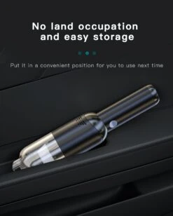 FOSENHL Portable Cordless Handheld Vacuum Car Vacuum Cleaner High Power,with Removeable Handle And Flashlight Function -Small Appliance Store 51x25FnL5L. AC SL1247