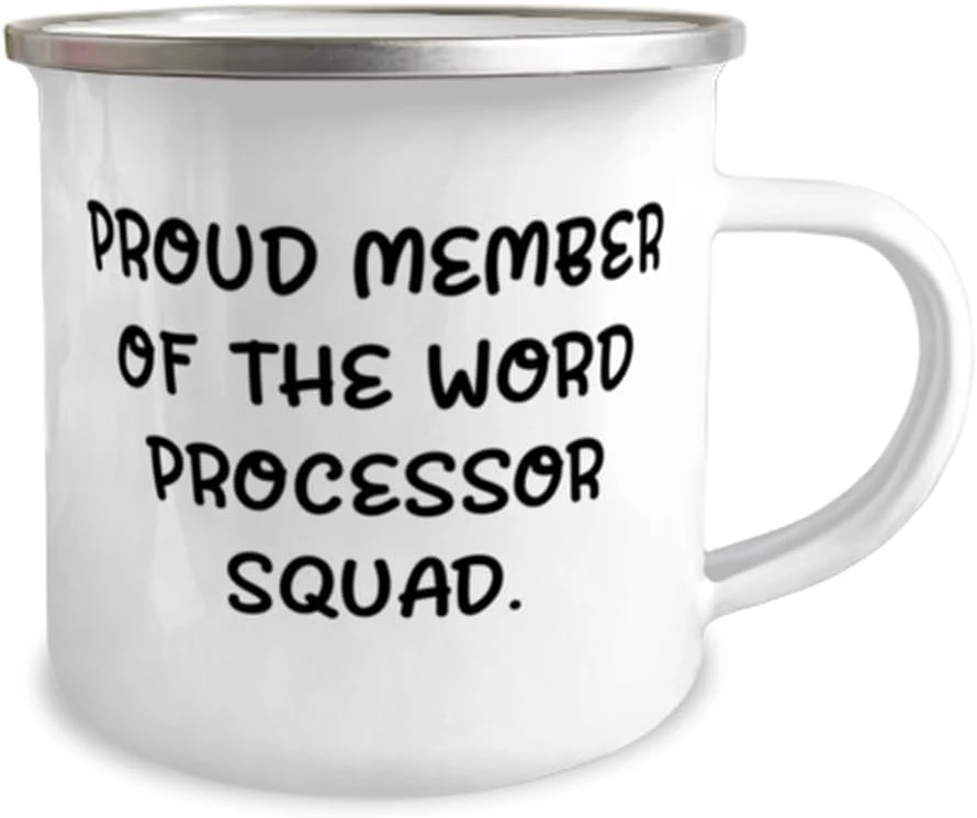 GENERIC Inappropriate Word Processor 12oz Camper Mug, PROUD MEMBER OF THE, Present For Colleagues, Inappropriate Gifts From Coworkers, Personalized Word Processor Gifts, Custom Word Processor Gifts, One Of A 4 GENERIC Inappropriate Word Processor 12oz Camper Mug, PROUD MEMBER OF THE, Present For Colleagues, Inappropriate Gifts From Coworkers, Personalized Word Processor Gifts, Custom Word Processor Gifts, One Of A - Image 2