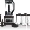 Ninja BN801 Professional Kitchen System, 1400 WP, 5 Functions With Auto IQ, 72-oz. Pitcher, 64-oz. Processor Bowl, (4) 24-oz. To-Go Cups -Small Appliance Store 61 fOgko7hL. AC SL1500