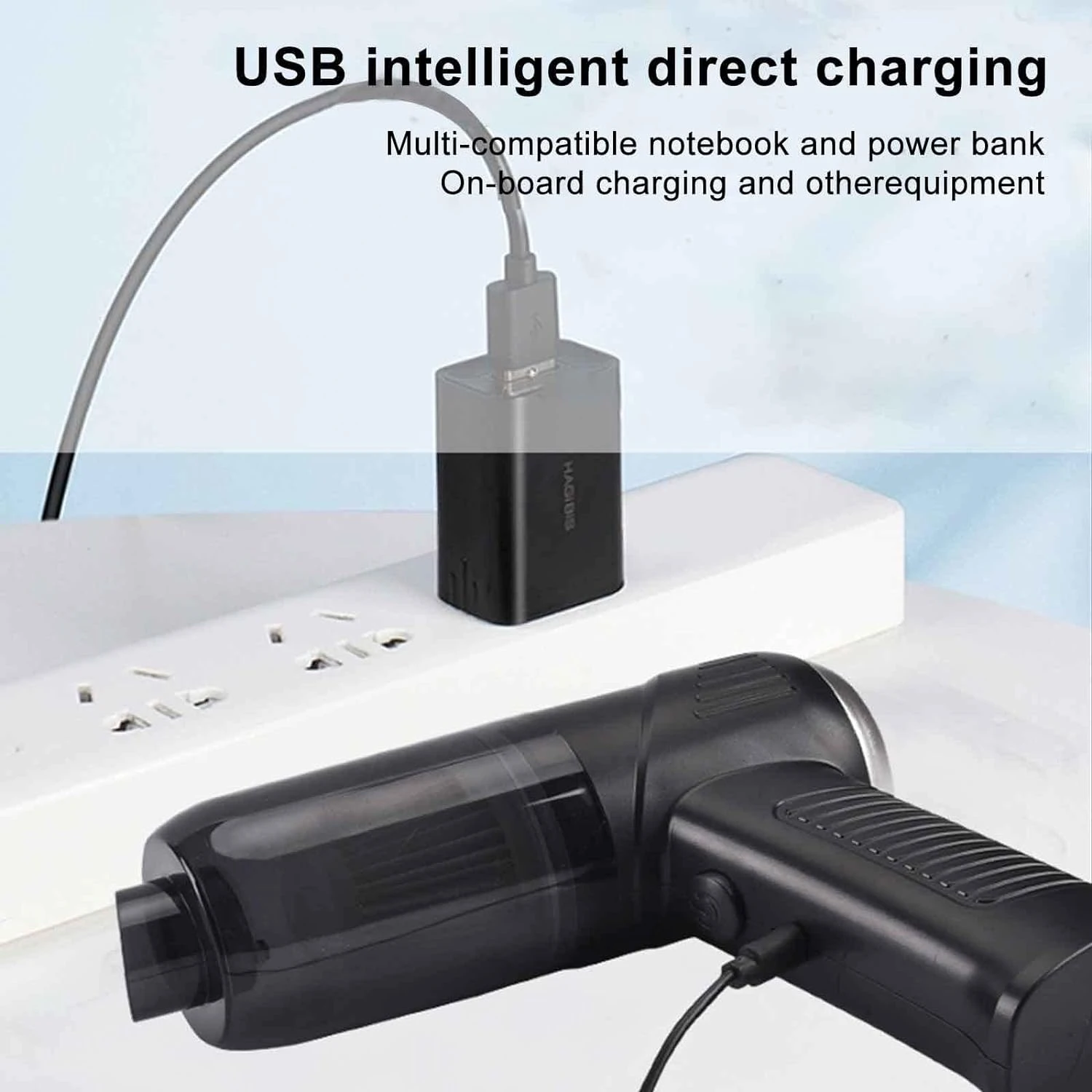 Ochine Cordless Handheld Vacuum Cleaner, Mini Car Vacuum Cleaner, Handheld Vacuum Cordless, Mini Handheld Vacuum Cleaner, USB Rechargeable Household Vacuum Cleaner For Home Office Kitchen Use 7 Ochine Cordless Handheld Vacuum Cleaner, Mini Car Vacuum Cleaner, Handheld Vacuum Cordless, Mini Handheld Vacuum Cleaner, USB Rechargeable Household Vacuum Cleaner For Home Office Kitchen Use - Image 5