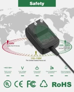 Charger For Bissell Pet Hair Vacuum 2390 2390A 23903 2284 2284W, Compatible With Bissell 14.4V Lithium Ion Cordless Hand Vacuum 1614206, JOVNO UL Listed 5-23V Class 2 Power Supply ZD5F230030US, 6ft -Small Appliance Store 610wDf6WeL. AC SL1500