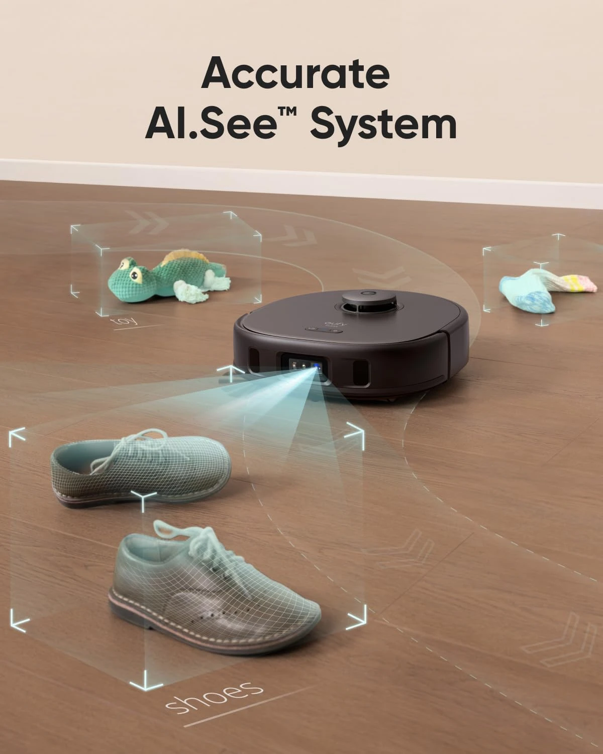Eufy Clean X9 Pro CleanerBot With MopMaster™ Adaptive Pressure Cleaning, 2 Rotating Mops, Carpet Detection With 12 Mm Auto-Lifting Mops, Auto-Clean Station, 5,500 Pa Suction, And AI Obstacle Avoidance 8 Eufy Clean X9 Pro CleanerBot With MopMaster™ Adaptive Pressure Cleaning, 2 Rotating Mops, Carpet Detection With 12 Mm Auto-Lifting Mops, Auto-Clean Station, 5,500 Pa Suction, And AI Obstacle Avoidance - Image 6