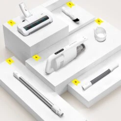 Aigostar Cordless Vacuum Cleaner, 150W Powerful Suction Stick Vacuum With 40 Mins Long Runtime, 4 In 1 Chargeable Vacuum Cordless For Hardwood Floor Pet Hair, Lightweight And LED Lights 17 Aigostar Cordless Vacuum Cleaner, 150W Powerful Suction Stick Vacuum With 40 Mins Long Runtime, 4 In 1 Chargeable Vacuum Cordless For Hardwood Floor Pet Hair, Lightweight And LED Lights -Small Appliance Store 612 B4pYIGL. AC SL1500