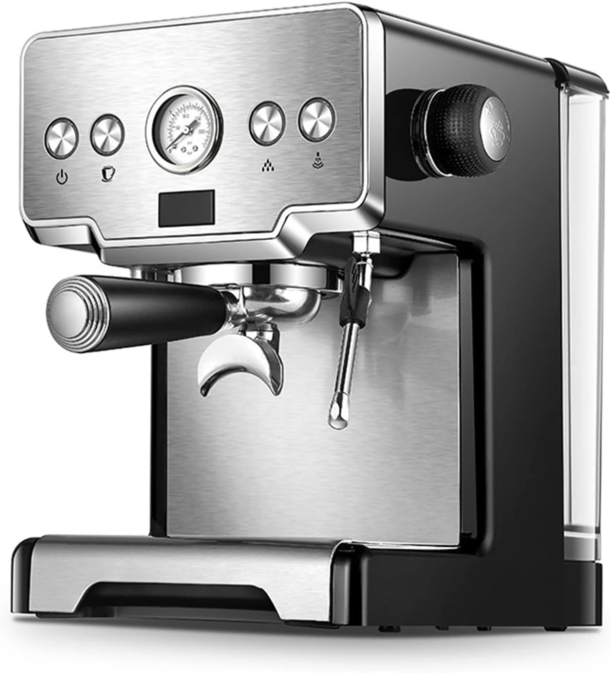 XiVue Coffee Maker Coffee Pot Espresso Coffee Maker Machine Stainless Steel Coffee Machine Semi-Automatic Commercial Coffee Maker (Size :) 16 Cups, Color : Black_UK (Black_au) 16 Cups (Black_au) 1 6 XiVue Coffee Maker Coffee Pot Espresso Coffee Maker Machine Stainless Steel Coffee Machine Semi-Automatic Commercial Coffee Maker (Size :) 16 Cups, Color : Black_UK (Black_au) 16 Cups (Black_au) 1 - Image 4