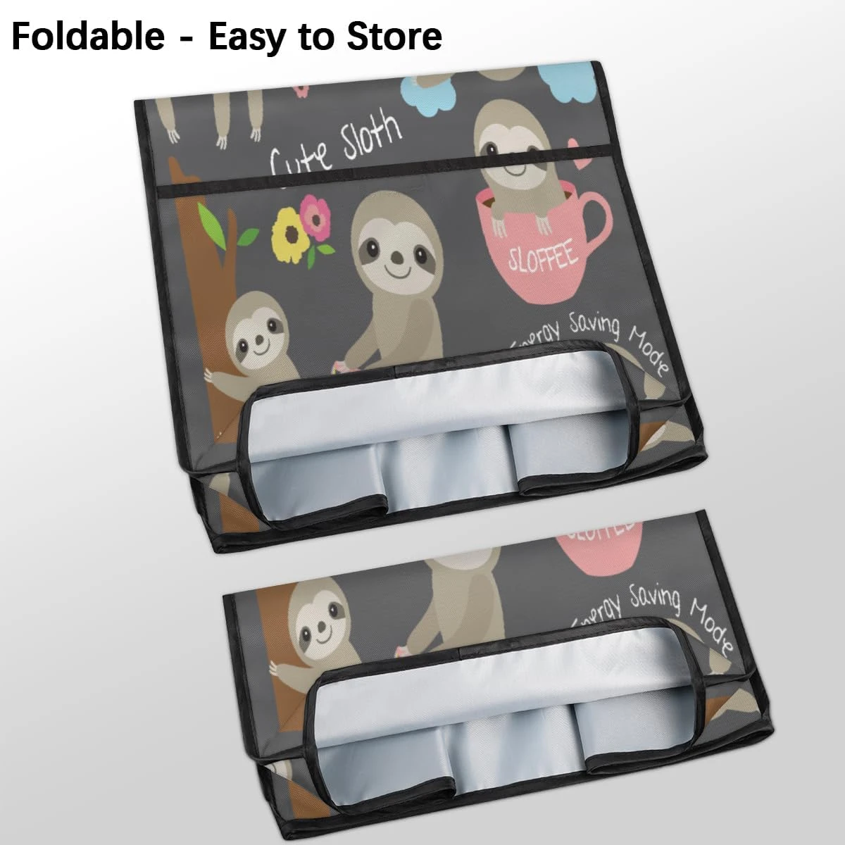 Cute Baby Sloth Coffee Machine Dust Cover Animal Sloth Stand Mixer Dust Cover Stand Mixer Cover Waterproof,Easy To Clean,Multi-Pocket 9 Cute Baby Sloth Coffee Machine Dust Cover Animal Sloth Stand Mixer Dust Cover Stand Mixer Cover Waterproof,Easy To Clean,Multi-Pocket - Image 7