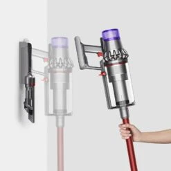 Dyson Outsize Cordless Vacuum Cleaner, Nickel/Red, Extra Large -Small Appliance Store 6199KZzF0L. AC SL1500