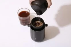 VIVALAVIDA LAVIDA Portable Drip Coffee Maker Small Electric Pour Over Coffee Maker Set With Grinder & Filter, All-in-one For Travel Camping Hiking Kitchen Office Car (Black) -Small Appliance Store 619GMKCBEqL. AC SL1500