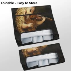 Bardic Hedgehog With Violin Coffee Machine Dust Cover Animal Hedgehogs Stand Mixer Dust Cover Stand Mixer Cover Waterproof,Easy To Clean,Multi-Pocket -Small Appliance Store 619f6utpFKL. AC SL1200