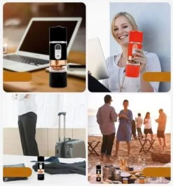 GENERIC Coffee Machines Portable Coffee Maker,Rechargeable USB Portable Electric Coffee Cup, For Camping, Travel, Home And Office For Camping Travel RV Hiking Office -Small Appliance Store 61ACux82NpL. AC SL1075