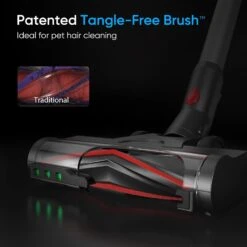 Maircle S3 Pro Cordless Vacuum Cleaner/w 35Kpa Powerful Suction, 70min Runtime 4000mAh Rechargeable Stick Vacuum, Anti-Tangle Brush, Lightweight Wireless Handheld Vac For Hard Floor, Carpet, Pet Hair -Small Appliance Store 61DaRMcqnFL. AC SL1500