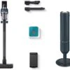SAMSUNG BESPOKE Jet Cordless Stick Vacuum Cleaner W/ Clean Station, Powerful Multi-Surface Floor Cleaning For Carpet, Hardwood, Tile, 5-Layer Filter, Lightweight, VS20A9580VB/AA, 2023, Midnight Blue -Small Appliance Store 61DfkwdGwsL. AC SL1500