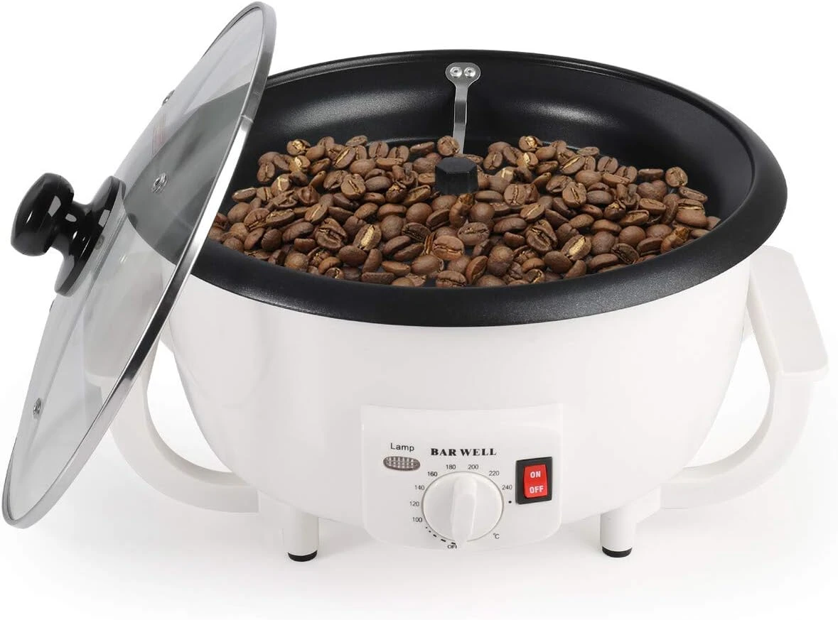 750g Capacity Household Coffee Roaster Machine Electric Coffee Beans Baker Non-Stick Coating Baking Tools For Cafe Shop Home 110V-120V 3 750g Capacity Household Coffee Roaster Machine Electric Coffee Beans Baker Non-Stick Coating Baking Tools For Cafe Shop Home 110V-120V